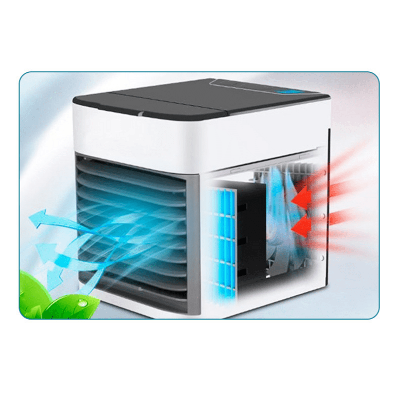 2nd Generation Mini Cooler: Portable Small Air Conditioner Fan for Dormitory, Office, Household & More - Multifunctional Cooling Fan for Anywhere!