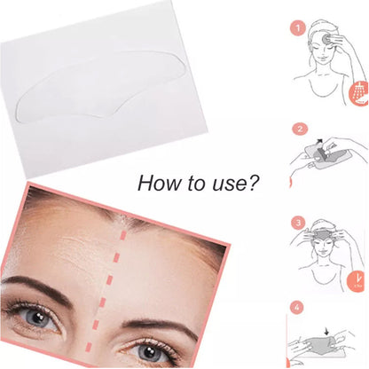 Wrinkle Forehead Patch Forehead Line Gel Patch Eye Mask Firming Lift Up Mask Stickers Smooth Wrinkle Face Skin Care