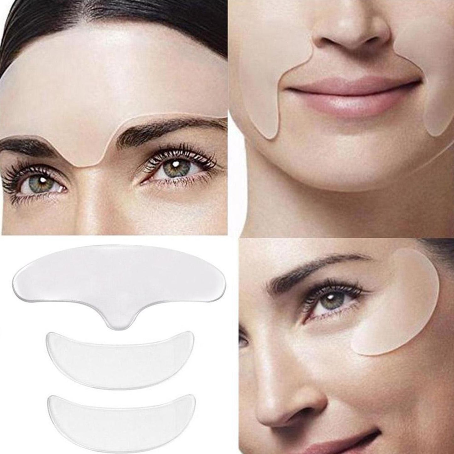 Wrinkle Forehead Patch Forehead Line Gel Patch Eye Mask Firming Lift Up Mask Stickers Smooth Wrinkle Face Skin Care