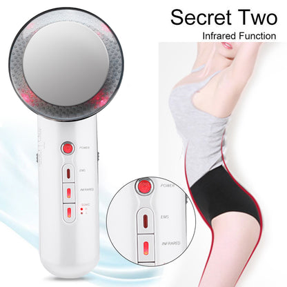 3-in-1 Body Sculpting Machine - Handheld Massager with Infrared and Ultrasound Technology for Belly, Waist, Arms, Legs, and Butt - Perfect Valentine's Day or Birthday Gift for Women