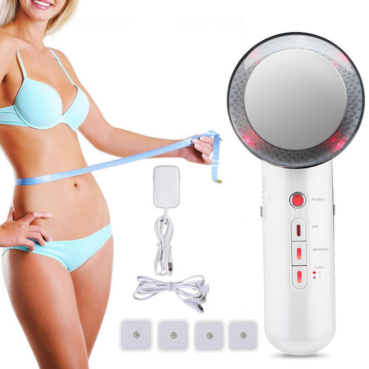 3-in-1 Body Sculpting Machine - Handheld Massager with Infrared and Ultrasound Technology for Belly, Waist, Arms, Legs, and Butt - Perfect Valentine's Day or Birthday Gift for Women