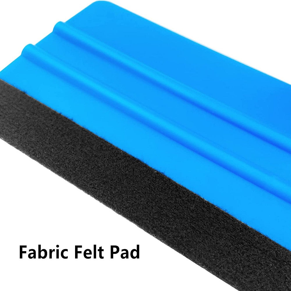 5pcs Vinyl Squeegee Tool: Get Professional Results with Our Plastic Felt Edge Vinyl Scraper & Graphic Decal Applicator!