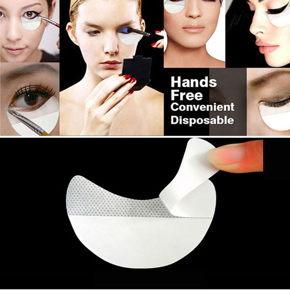 20PCS/50PCS Eyeliner Shield For Eyeshadow Shields Protector Disposable Pads Lint Free Patch False Eyelash Extension Makeup Tool