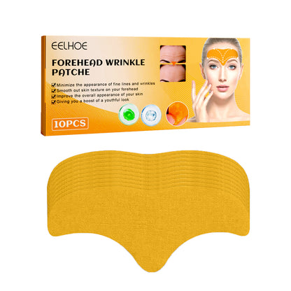 10pcs, Frontal Wrinkle Patch, Smoothes And Softens Forehead Wrinkles, Lifts And Tightens The Face