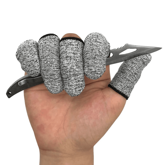 10Pcs Anti-Cut Finger Protector Sleeves - Perfect for Peeling, Picking & Kitchen Gadgets!