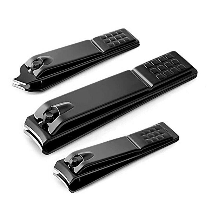 1PC Professional-Grade Stainless Steel Nail Clipper - High Quality Toe & Fingernail Trimmer Tool