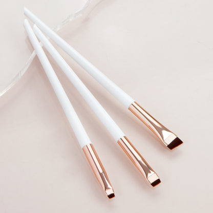 Blade Eyeliner Brush Eyebrow Brush Portable Flat Fine Eye Liner Brow Contour Makeup Brushes Cosmetic Beauty Makeup Tool