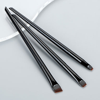 Blade Eyeliner Brush Eyebrow Brush Portable Flat Fine Eye Liner Brow Contour Makeup Brushes Cosmetic Beauty Makeup Tool