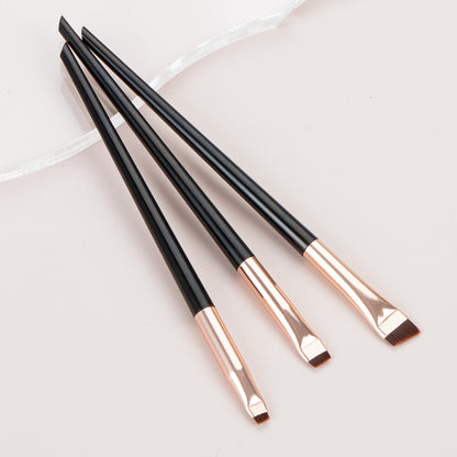 Blade Eyeliner Brush Eyebrow Brush Portable Flat Fine Eye Liner Brow Contour Makeup Brushes Cosmetic Beauty Makeup Tool