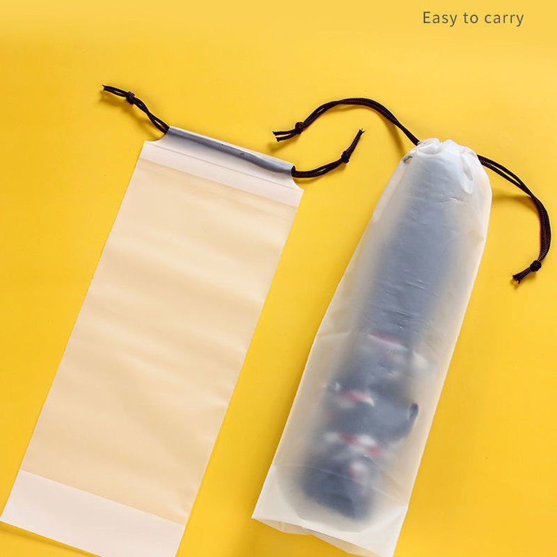 1 Pc Lightweight Drawstring Bag, Simple Waterproof Umbrella Pouch, Versatile Storage Bag