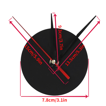 Reloj de pared DIY con superficie de espejo 3D único: ¡decoración perfecta para la habitación de la oficina en el hogar para un nuevo hogar! 