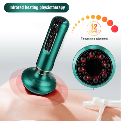 Anti-Cellulite Cupping Therapy Set for Meridian Massage and Physiotherapy