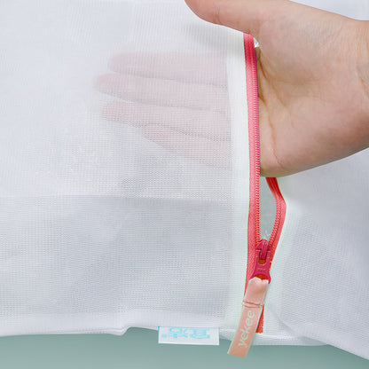 1pc Protect Your Delicates with our Durable Mesh Laundry Bag with Zipper Closure