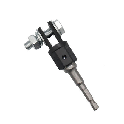 1/2 Inch Scissor Jacks Adaptor Drive Impact Wrench Adapter Tool Jack Shear Chrome Vanadium Steel Adapter Steel Ball Joint Rod