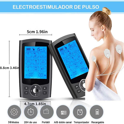 36-Mode Electric Muscle Stimulator for Slimming, Acupuncture, and Digital Therapy