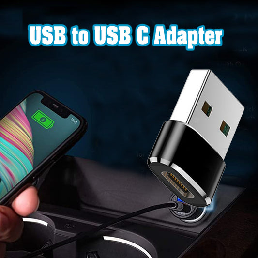 1pc USB-C to USB Adapter: Charge Your Apple Watch, iPhone, and Samsung Devices with Ease!