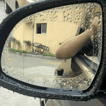 2pcs Car Rainproof Mirror Protectors: Keep Your Rearview Mirror Clear & Protected from Fog & Water!