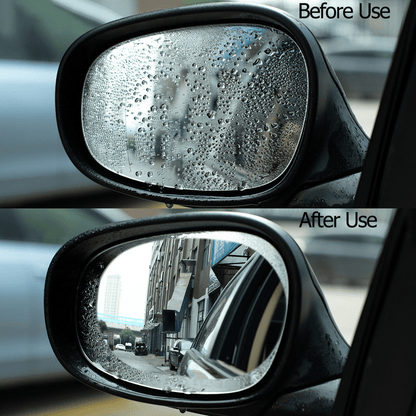 2pcs Car Rainproof Mirror Protectors: Keep Your Rearview Mirror Clear & Protected from Fog & Water!