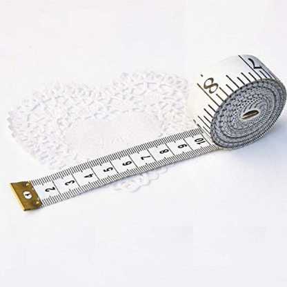 1pc Flexible Double-Scale Tape Measure for Weight Loss and Medical Measurement - Sewing, Tailoring, and Crafting Vinyl Ruler with Centimetre Scale on Reverse Side