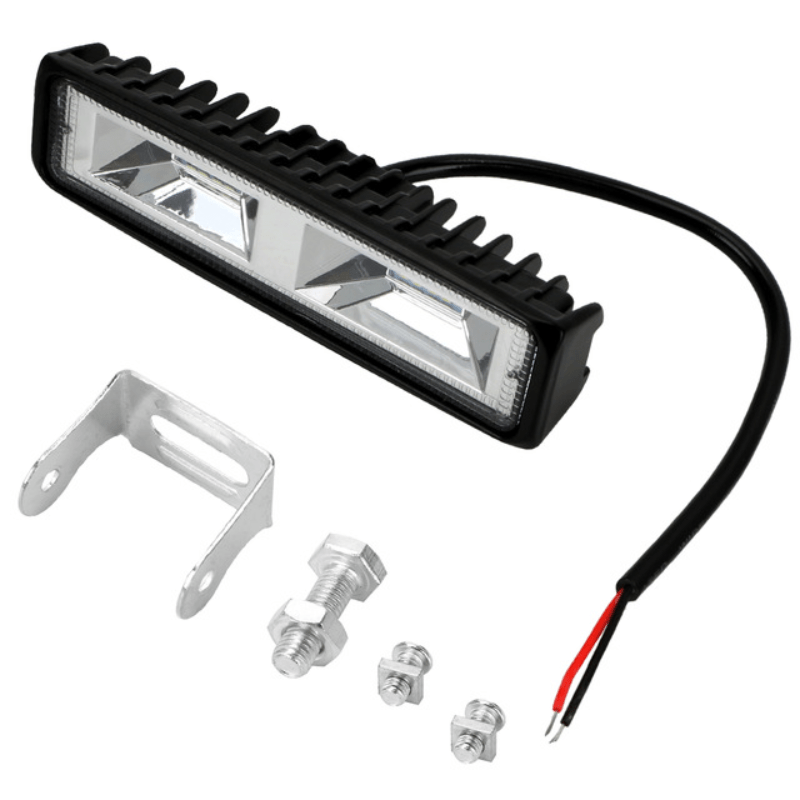 48W LED Work Light Spotlight - Perfect for Auto, Motorcycle, Truck, Boat, Tractor & Trailer - 12-24V for Offroad Working!