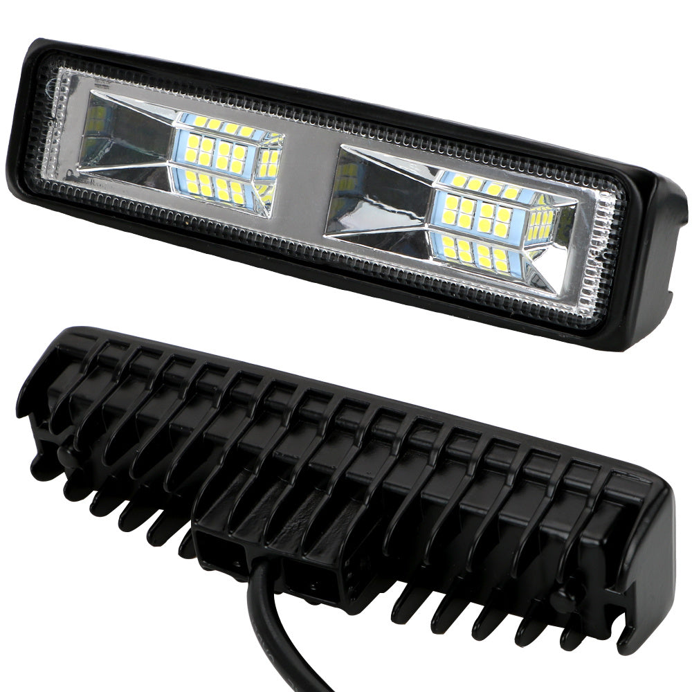 48W LED Work Light Spotlight - Perfect for Auto, Motorcycle, Truck, Boat, Tractor & Trailer - 12-24V for Offroad Working!