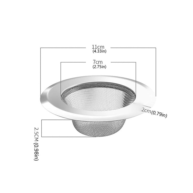 Upgrade Your Kitchen Sink with a Stainless Steel Sink Strainer - Perfect for Bathroom Sinks, Too!