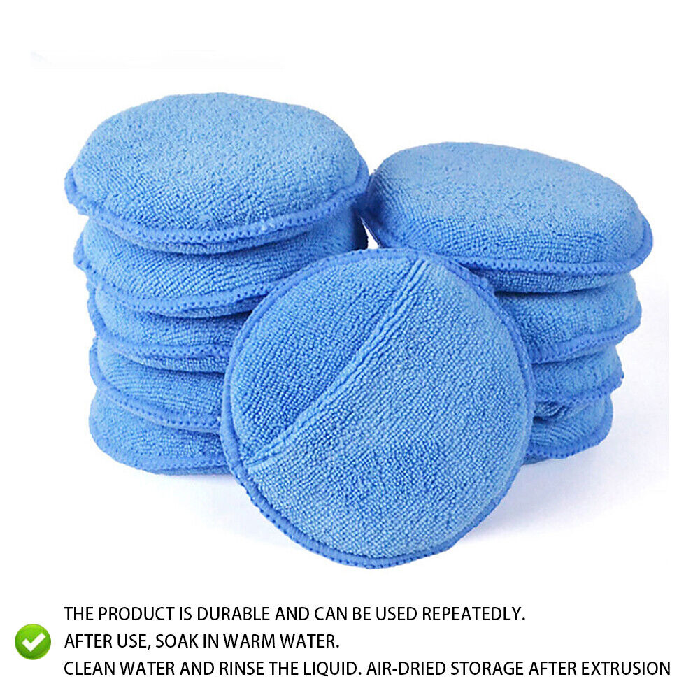 10pcs Ultra-Soft Microfiber Wax Towel: Get a Professional Shine on Your Car in Minutes!