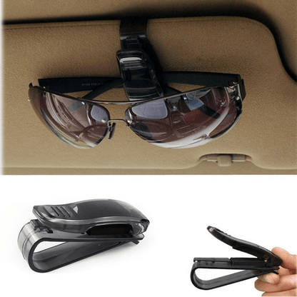 Pare-soleil universel pour voiture, 2 pièces, lunettes de soleil, billet, reçu, carte, support de rangement, accessoires de véhicule 