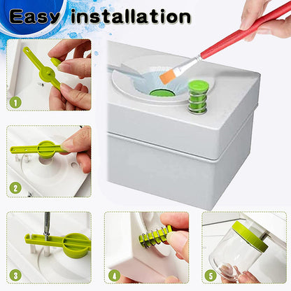 1pc Paint Brush Rinser Cleaner Running Water Cycle Brush Rinser Machine Water-Based Paints Cleaning Tool Art Supplies