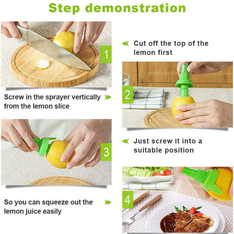 3pcs Creative Lemon Juicer Kitchen Gadgets: Fruit & Vegetable Tools for Maximum Juice Extraction!