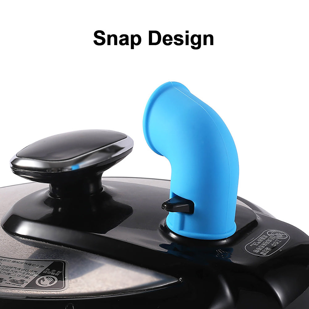 Déviateur de vapeur en Silicone, accessoire pour autocuiseur, accessoire de libération de vapeur, Pot instantané de cuisine rotatif à 360 degrés, tuyau de libération en Silicone 1 pièce 