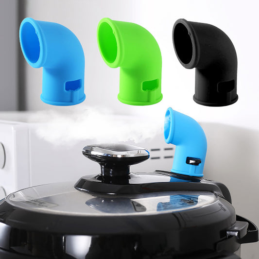 1pc Silicone Steam Diverter Accessory For Pressure Cooker Steam Release Accessory 360 Rotating Kitchen Instant Pot Silicone Release Pipe