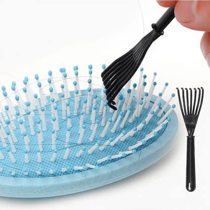 1pcs Salon-Grade Hair Brush Cleaner Tool - Remove Dirt and Hair Build-Up with Ease - Plastic Handle for Comfortable Grip - Perfect for Home and Professional Use