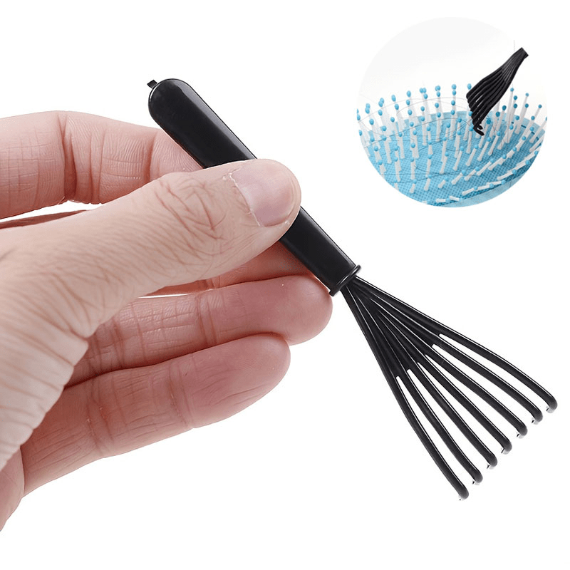 1pcs Salon-Grade Hair Brush Cleaner Tool - Remove Dirt and Hair Build-Up with Ease - Plastic Handle for Comfortable Grip - Perfect for Home and Professional Use