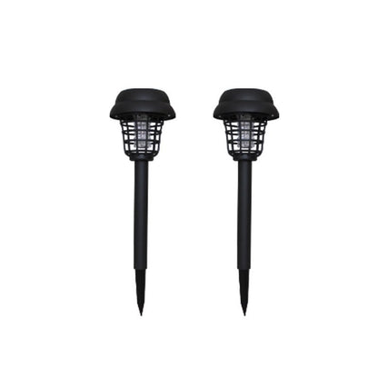 1pc/2pcs Solar Bug Zapper Outdoor Lights, Solar Powered Zapper Lamp,Insect Repellers, Pest Repeller, For Indoor And Outdoor Use