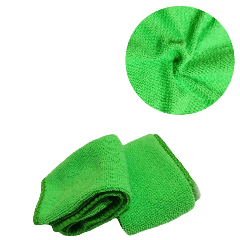 10 PCS Microfiber Car Cleaning Towel: Get Spotless Automobiles & Motorcycles Instantly!