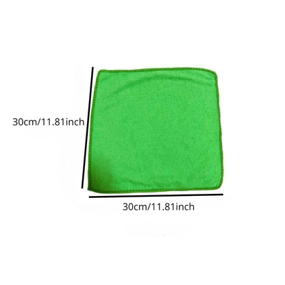 10 PCS Microfiber Car Cleaning Towel: Get Spotless Automobiles & Motorcycles Instantly!