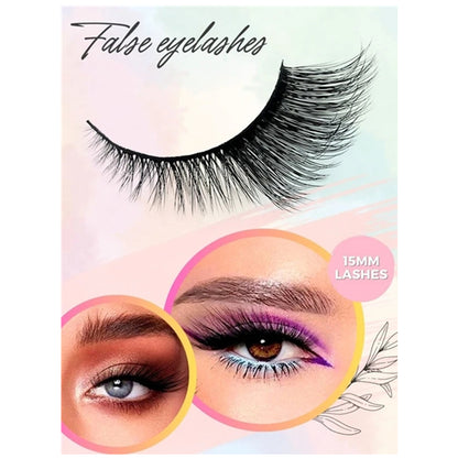 5 Pairs of Fluffy Cat Eye False Eyelashes - Perfect for Party, Dating & Stage Makeup!