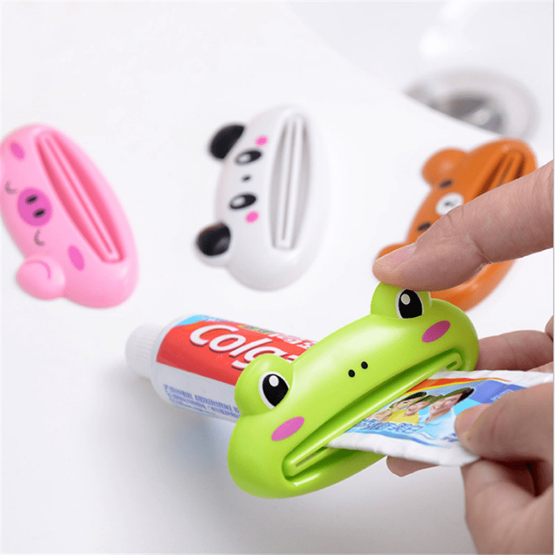 1pc Cartoon Toothpaste Squeezer - Multi-Functional Kitchen Gadget for a Clean Home!