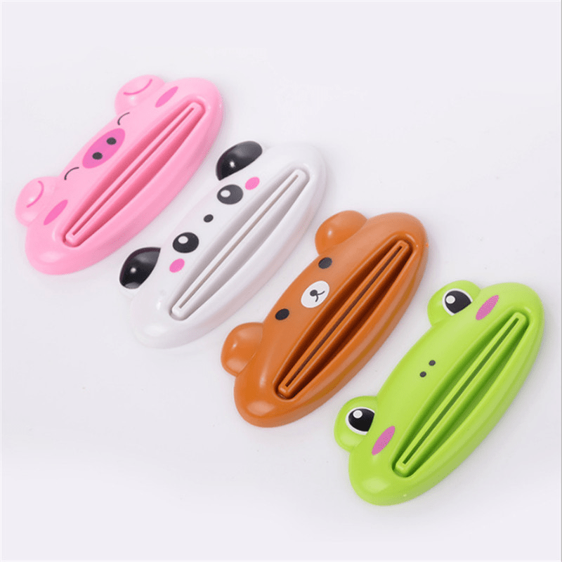 1pc Cartoon Toothpaste Squeezer - Multi-Functional Kitchen Gadget for a Clean Home!