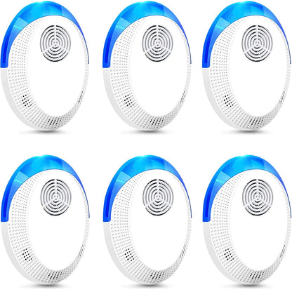 2023 Newest Pest Repeller Indoor For Insects, Roaches, Mosquitoes, Mouse, Spiders, Bugs Repellent Devices For Bedroom, Kitchen, Living Room, Office,