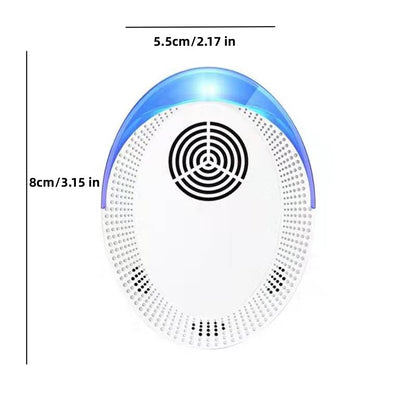 2023 Newest Pest Repeller Indoor For Insects, Roaches, Mosquitoes, Mouse, Spiders, Bugs Repellent Devices For Bedroom, Kitchen, Living Room, Office,