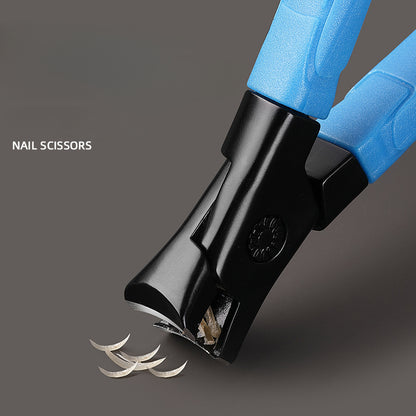 Ultra Sharp Sturdy Nails And Nail Clippers Anti-Splash Nail Scissors Thick Hard Nail Special Nail Cutter For Home