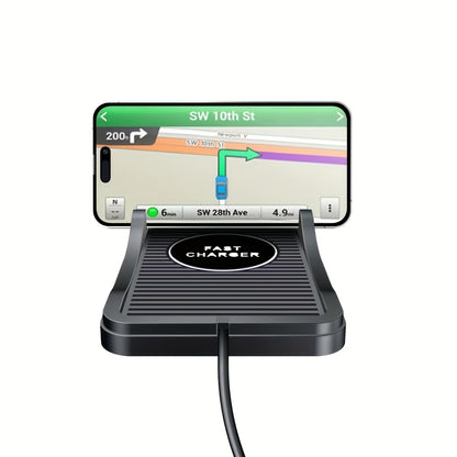 15W Fast Wireless Charging Pad: Charge Your Car Wirelessly in No Time!