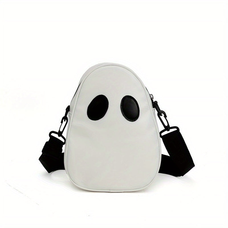 Spice Up Your Halloween Look with this Trendy Ghost Design Purse!