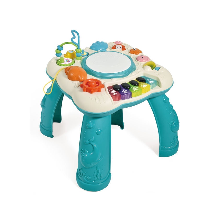 1-3 Year Old Kids: Multifunctional Early Education Small Game Table with Fun Puzzles & Baby Gifts - Small Accessories Color Random