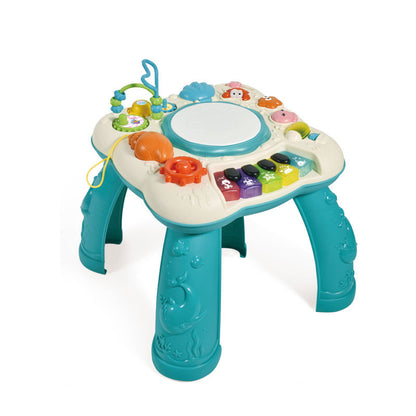 1-3 Year Old Kids: Multifunctional Early Education Small Game Table with Fun Puzzles & Baby Gifts - Small Accessories Color Random