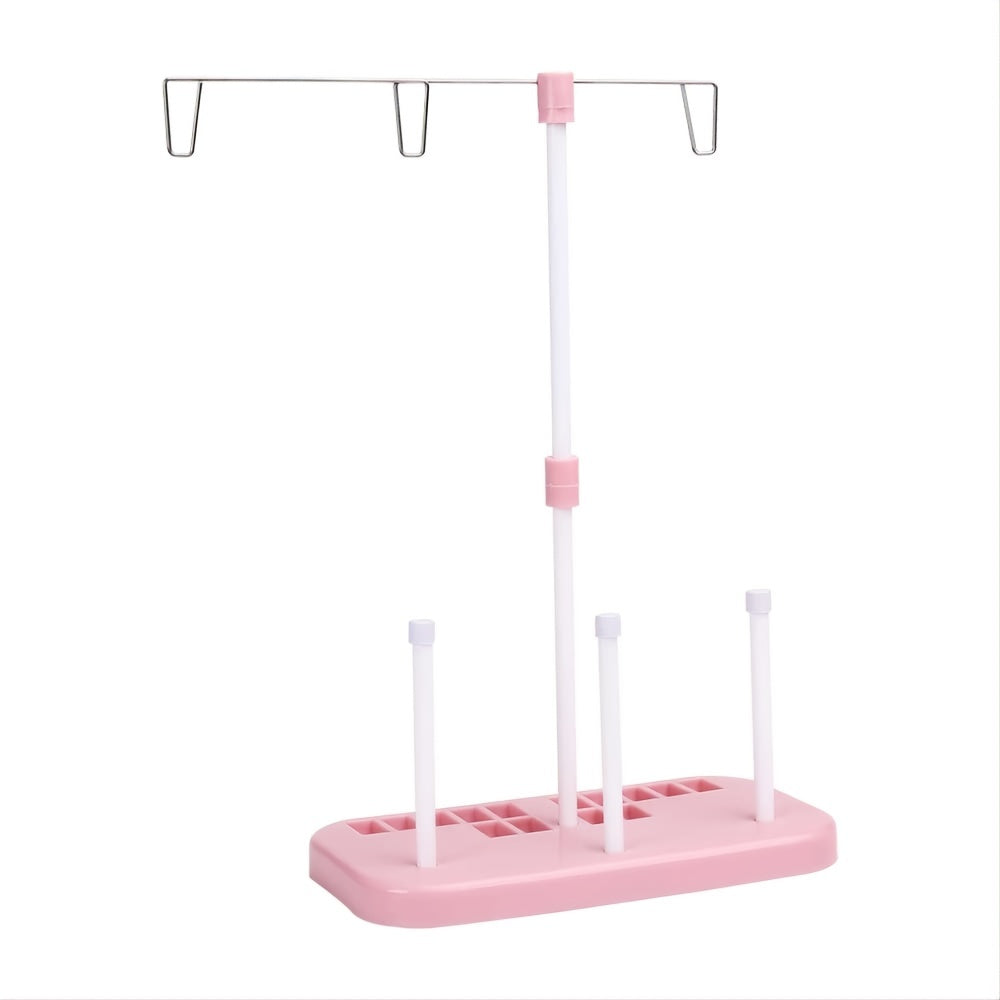 1pc Thread Spool Holder Stand, 3 Spools Holder For Household Embroidery And Sewing Machines