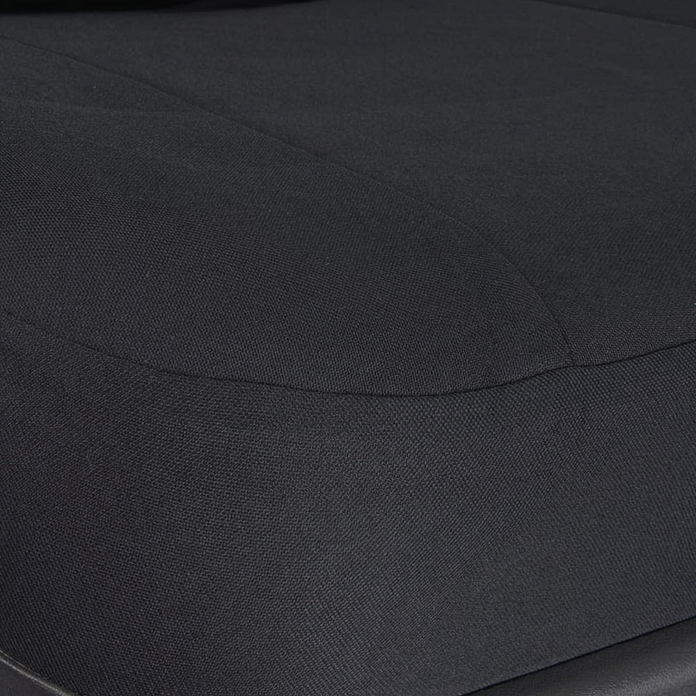 Upgrade Your Car Interior with This Easy-to-Install Front & Rear Split Bench Seat Cover - Black