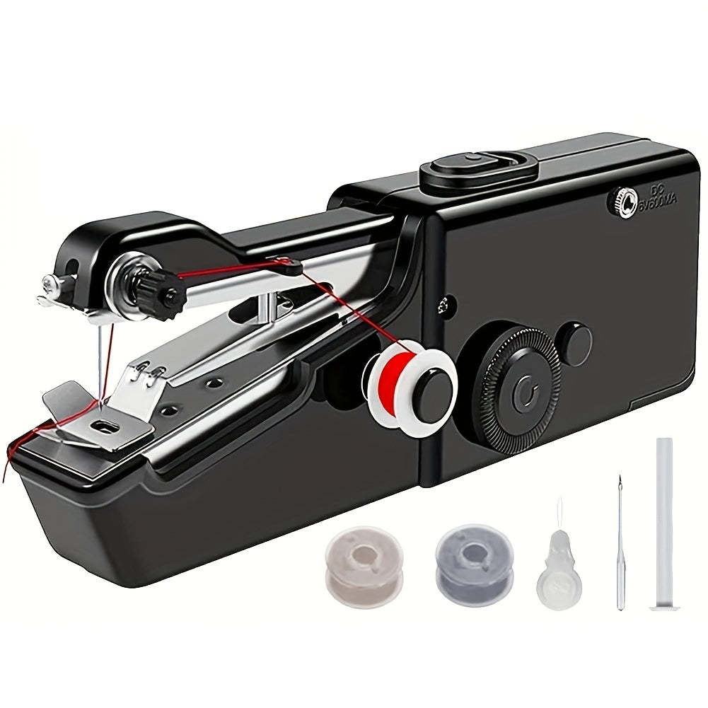 1pc Handheld Sewing Machine: Portable Cordless Tool for Home Repair & Handicrafts (Battery Not Included)